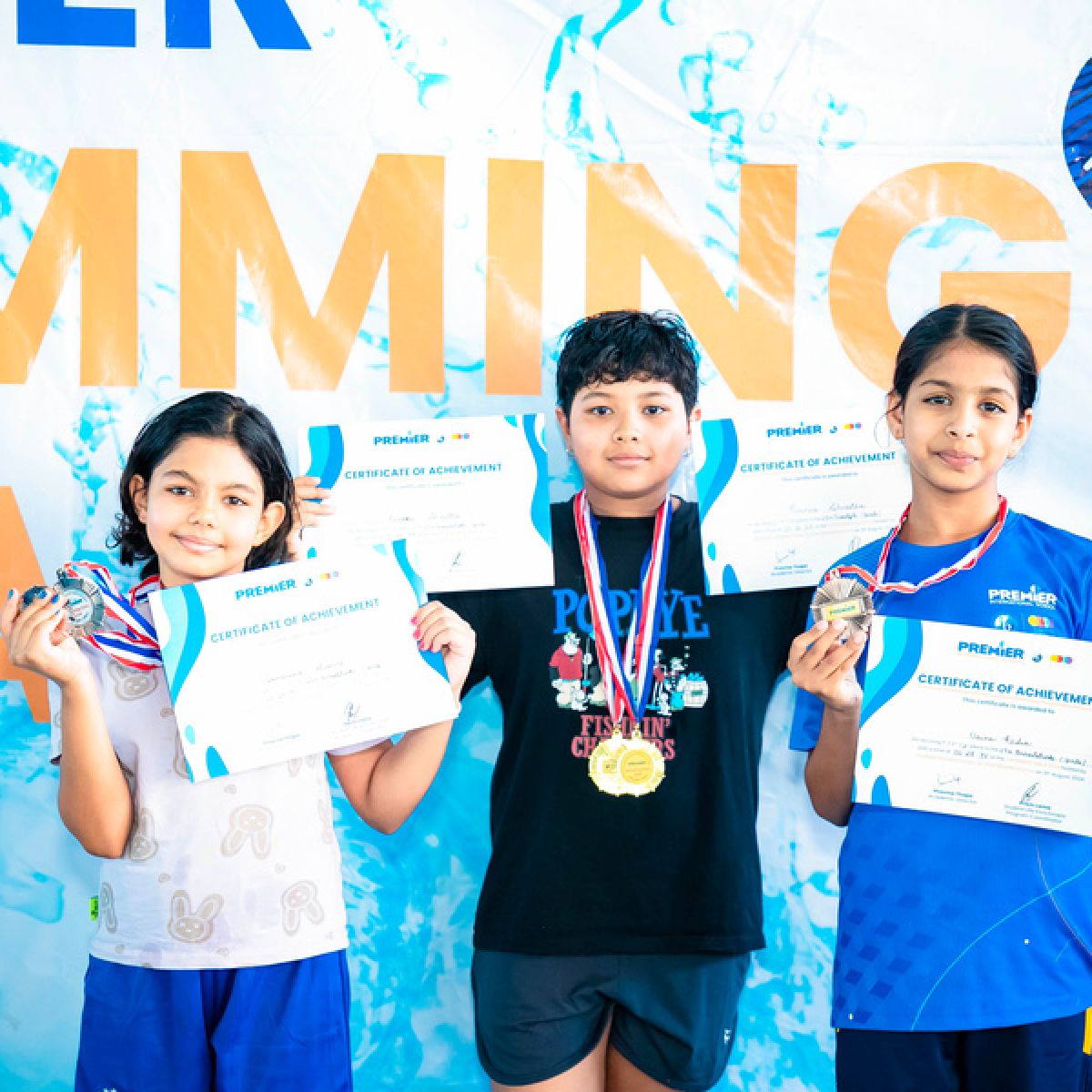 Premier swimming gala