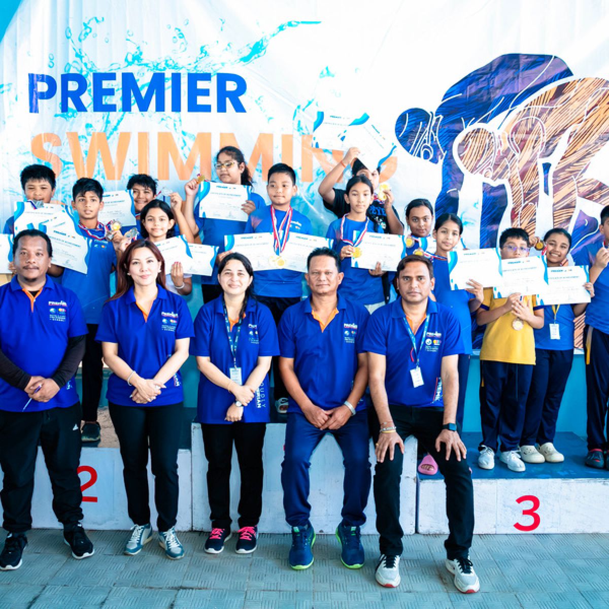Premier swimming gala