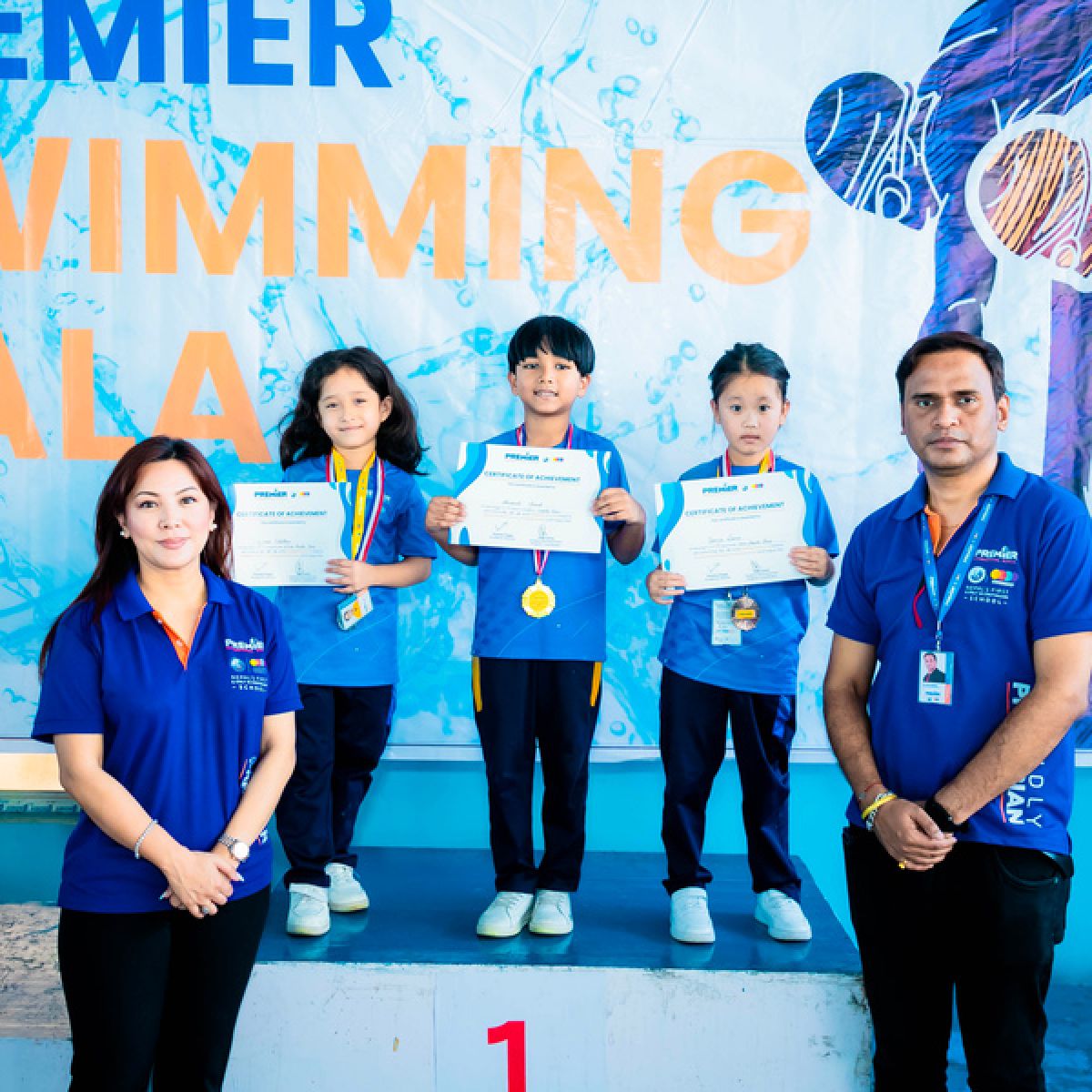 Premier swimming gala