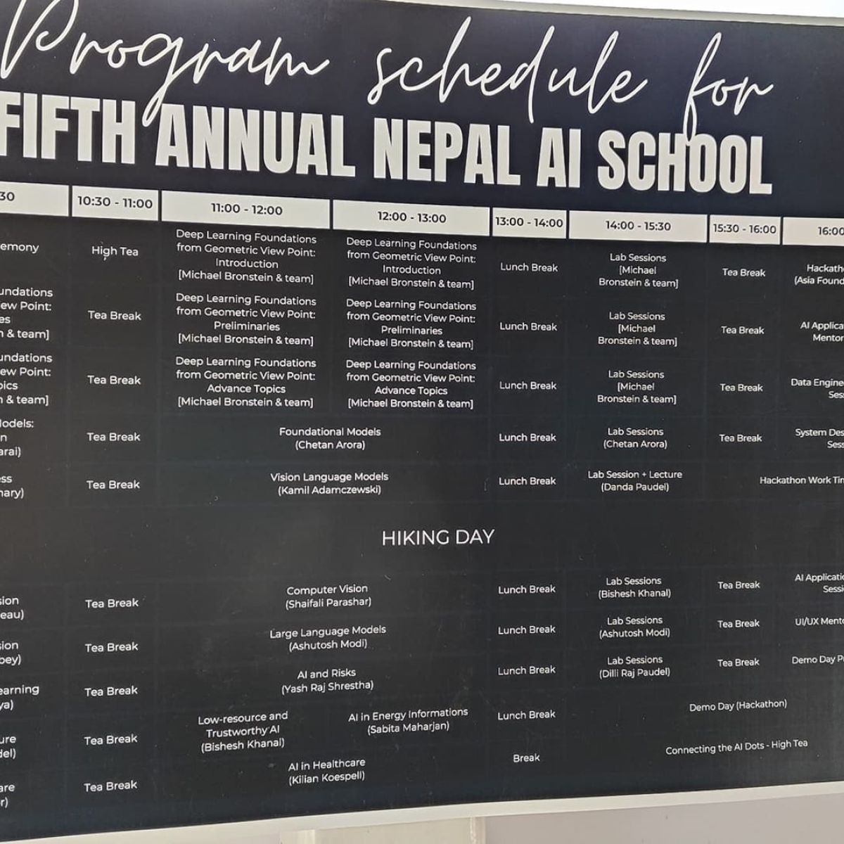 AI Conference Opening